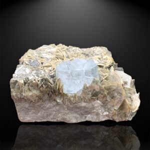 Aquamarine Specimen With Muscovite From Shigar valley Pakistan